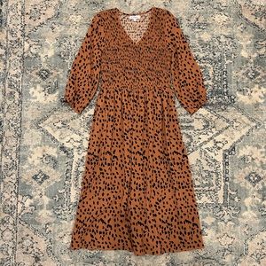 Polagram Animal Print Dress